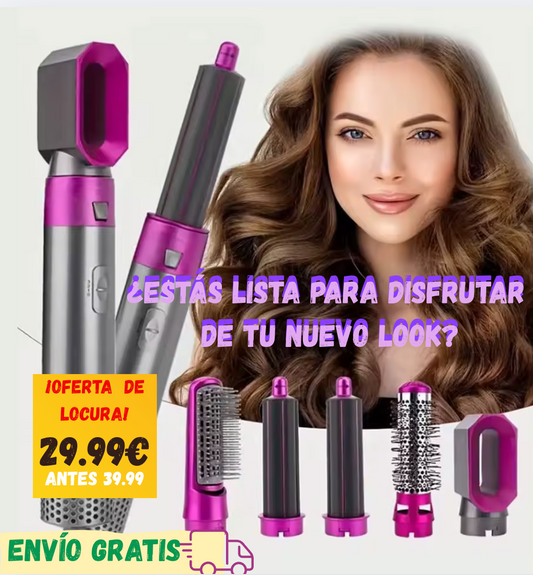 PRACTICE CEPILLO AIRE CALIENTE 5 EN 1